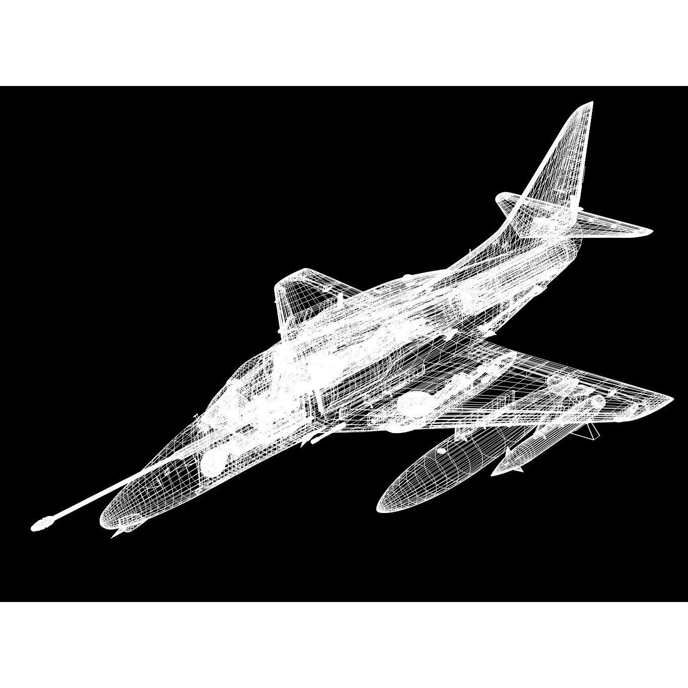Douglas A-4F Skyhawk - 3D Model - View 18