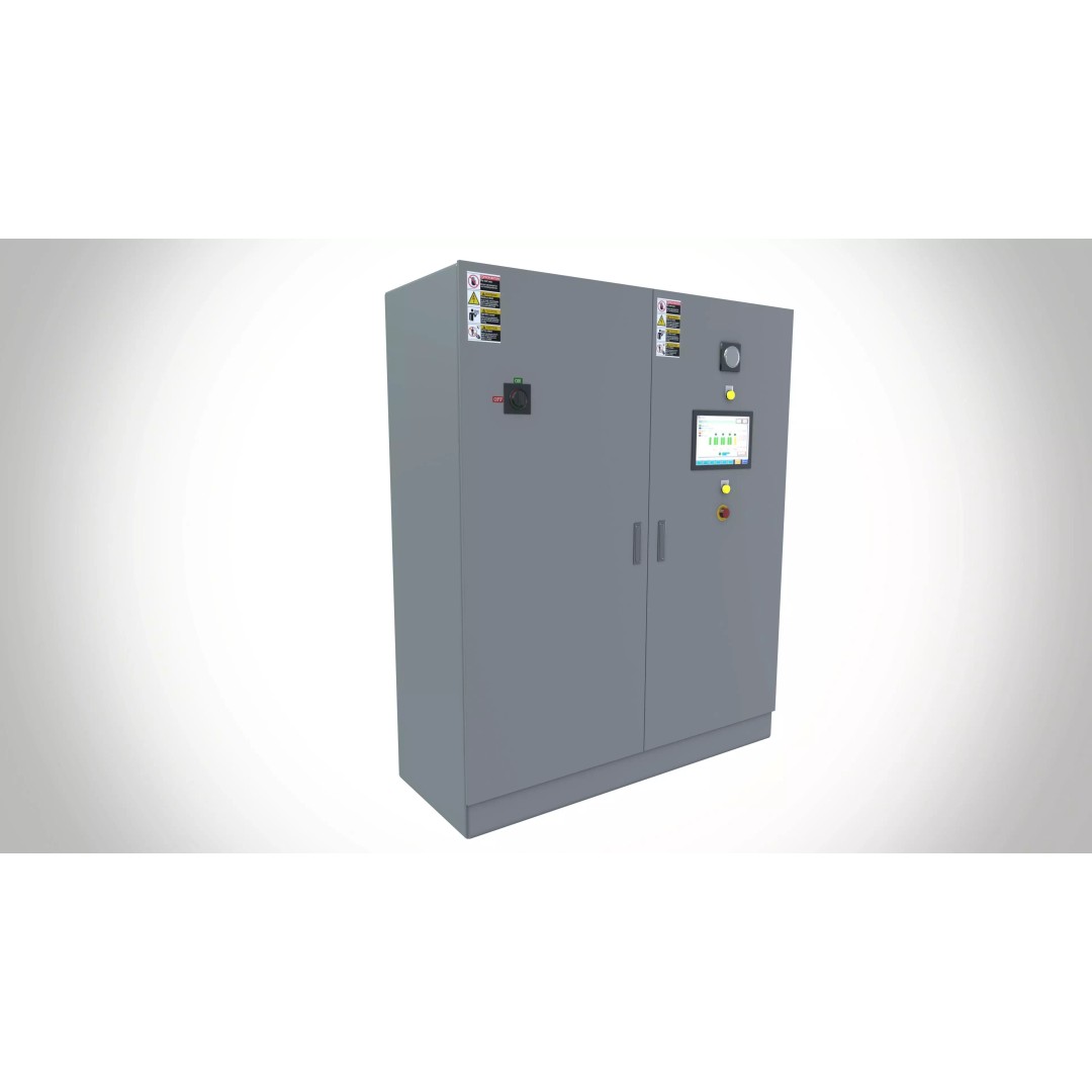 Factory Control Panel 3D Model – Low Poly Industrial Asset, FBX - View 2