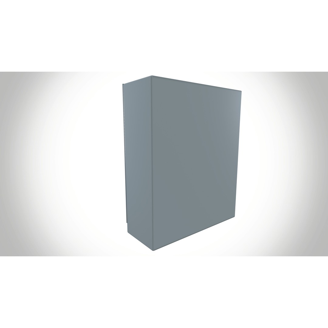 Factory Control Panel 3D Model – Low Poly Industrial Asset, FBX - View 4