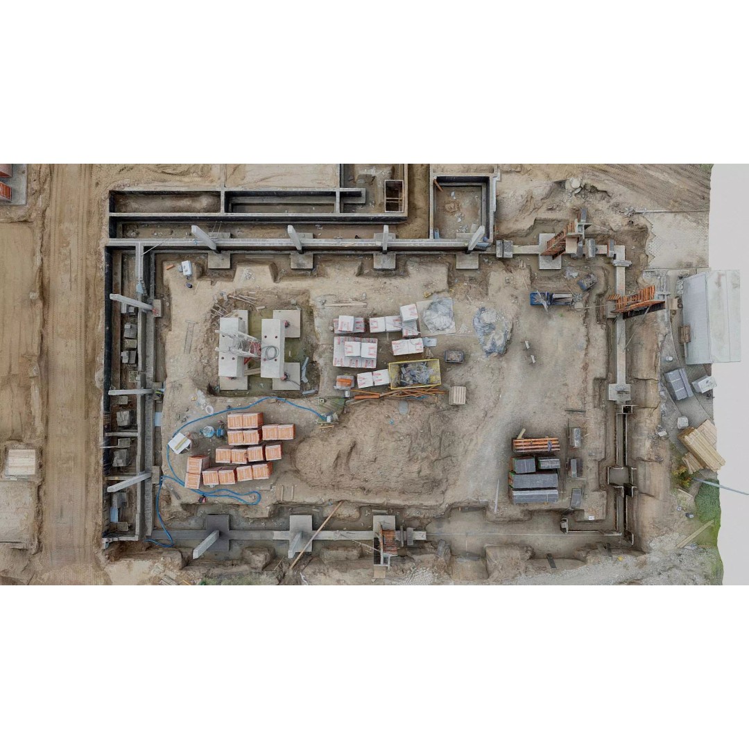 Foundation Footings 3D Model – Photogrammetry High Poly Asset, FBX - View 7