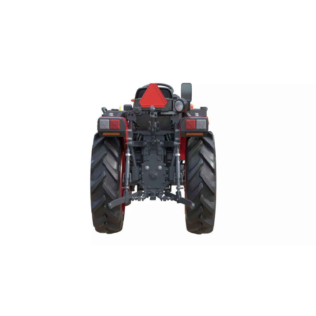 Mahindra Oja 3D Model – Low Poly Industrial Vehicle, FBX, Blender - View 13