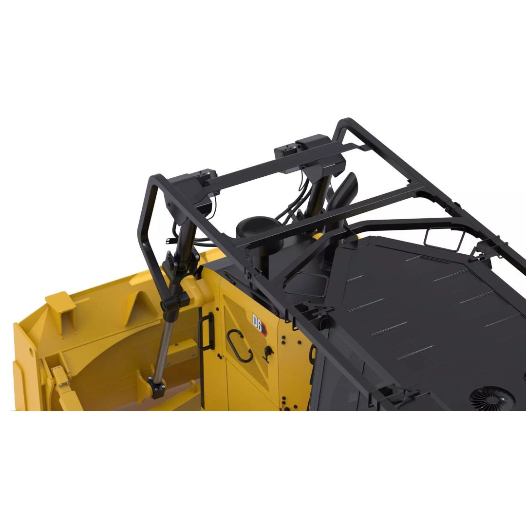 CAT Medium Dozer D6 Tier 4 3D Model – High Poly PBR Asset, FBX, OBJ