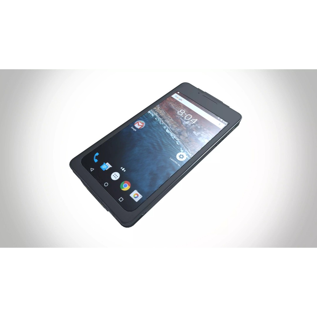 Chainway C66 Mobile Handheld Computer 3D Model – Low Poly PBR Asset, FBX - View 2