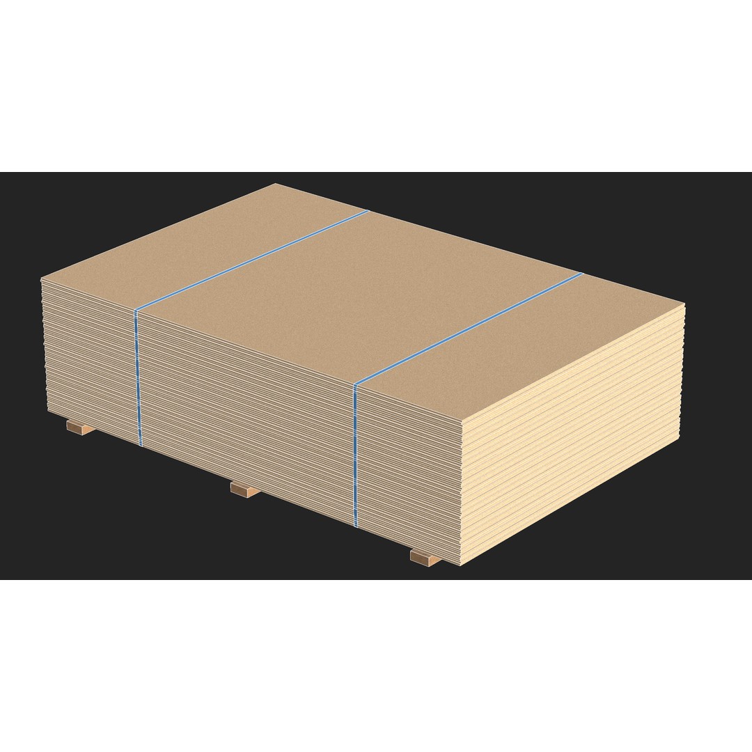 Stack of Plywoods 3D Model – Game Ready PBR Asset, FBX, OBJ - View 18