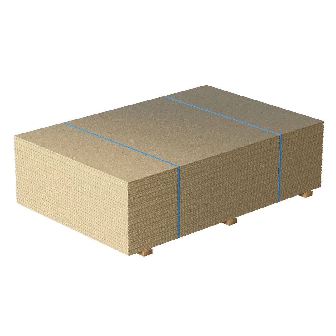 Stack of Plywoods 3D Model – Game Ready PBR Asset, FBX, OBJ - View 3