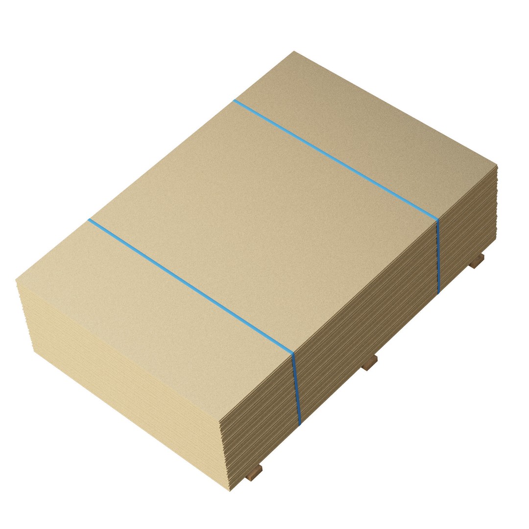 Stack of Plywoods 3D Model – Game Ready PBR Asset, FBX, OBJ - View 9