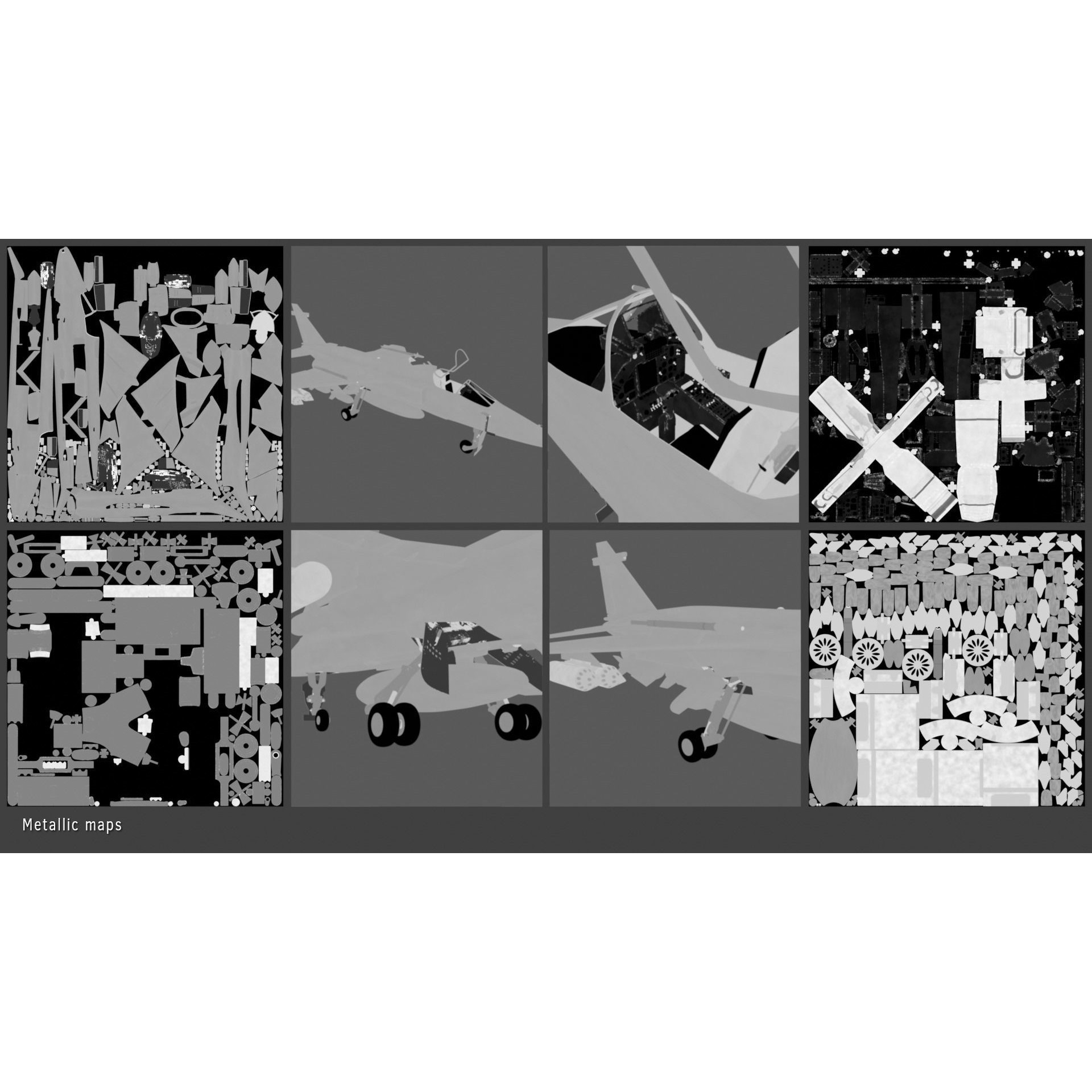 Sepecat Jaguar GR3 - Rigged PBR Game-Ready 3D Model - View 22