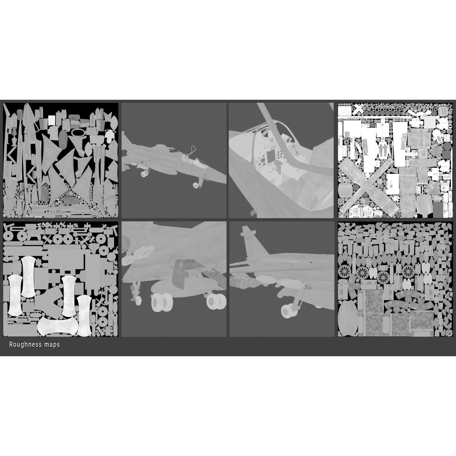 Sepecat Jaguar GR3 - Rigged PBR Game-Ready 3D Model - View 23