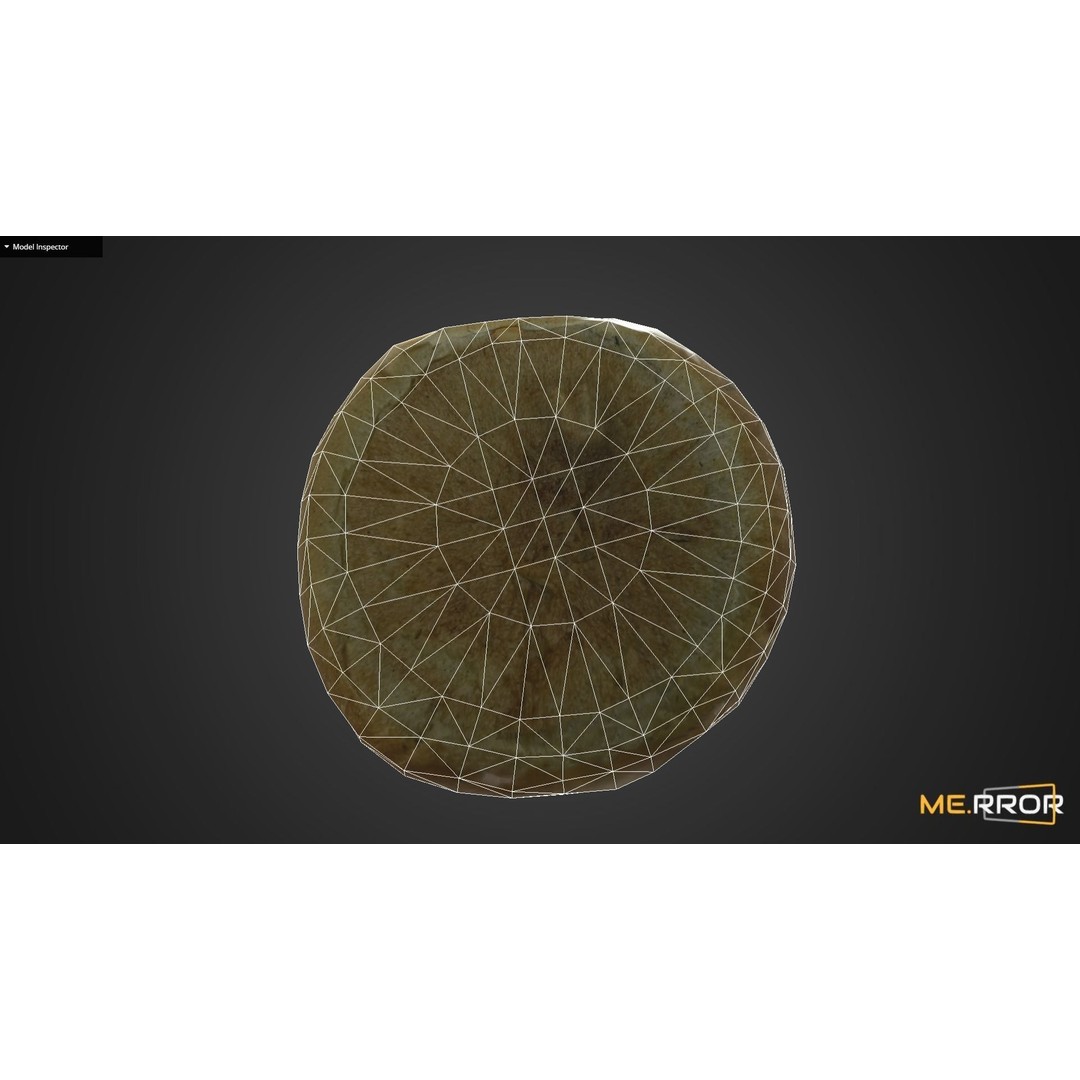 Almond Bread 3D Model – Low Poly Game-Ready Asset, FBX & OBJ - View 14