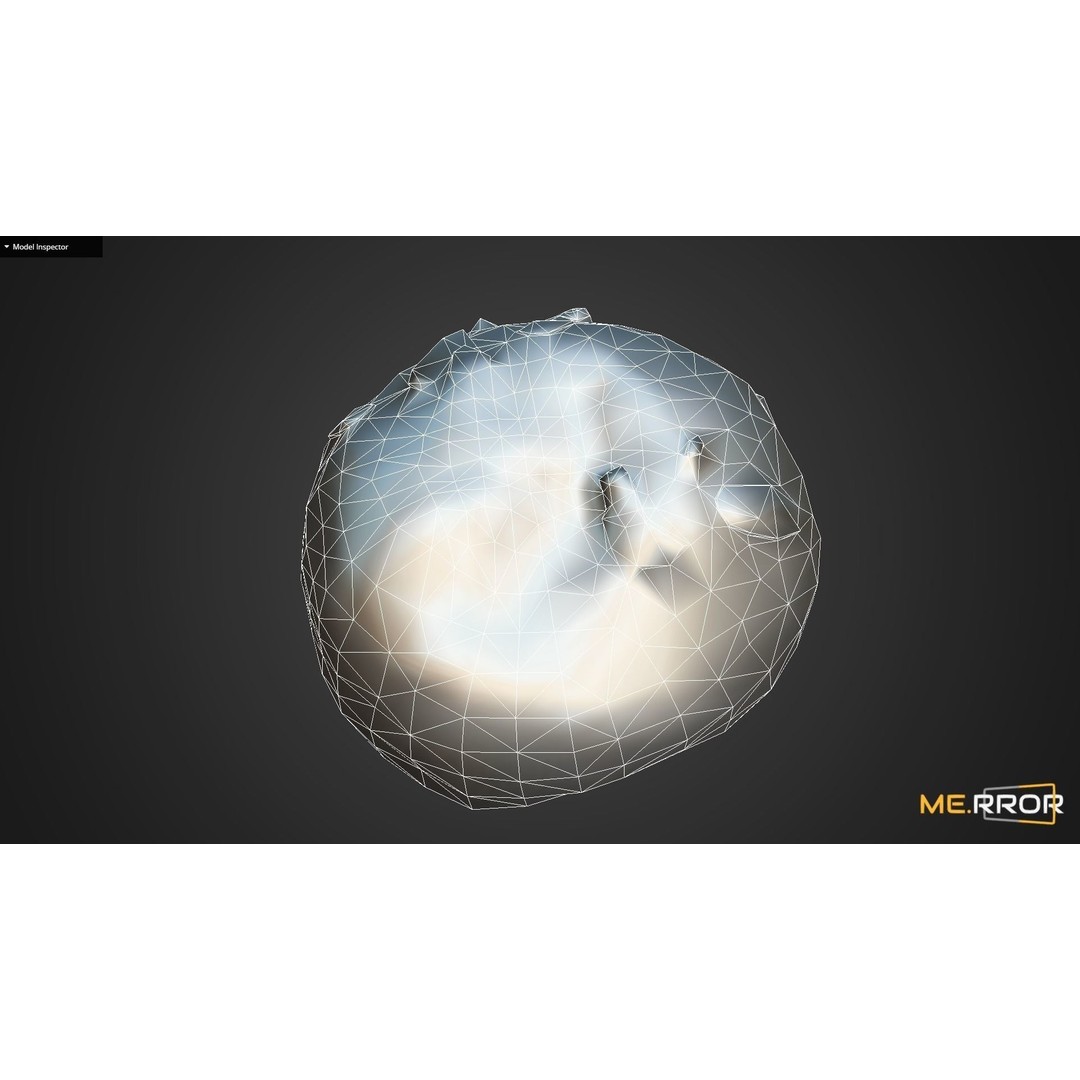 Almond Bread 3D Model – Low Poly Game-Ready Asset, FBX & OBJ - View 16