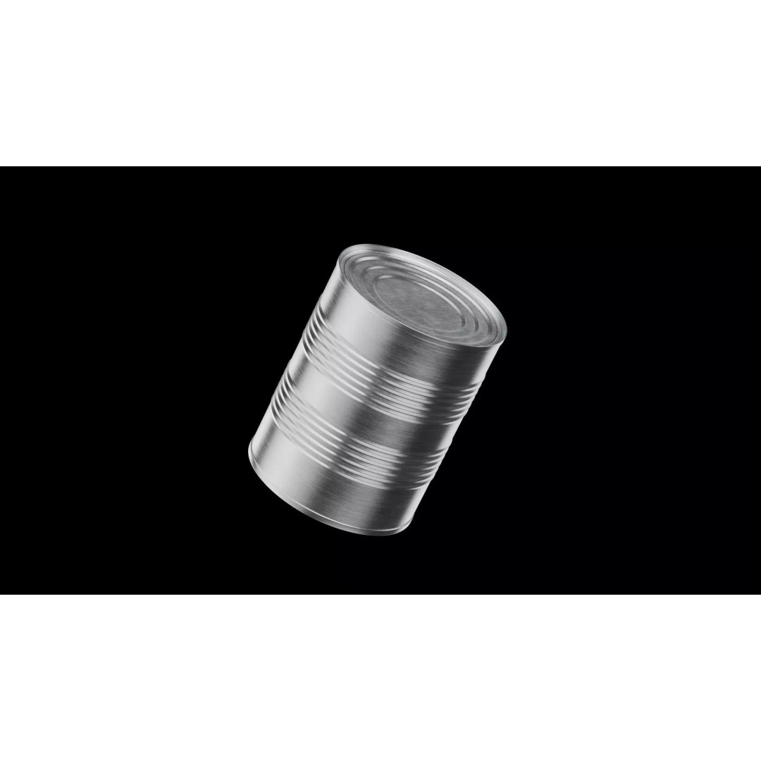 Can of Milk 3D Model – Realistic Beverage Asset, FBX, PBR Textures - View 4