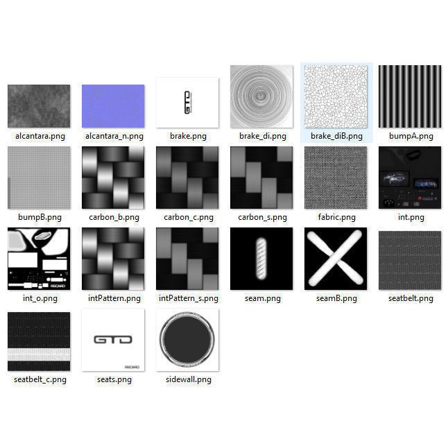 Mustang GTD 2025 - Detailed Game-Ready 3D Model