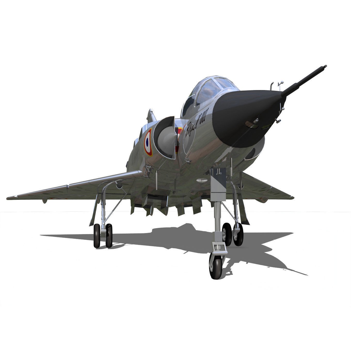 Dassault Balzac - High-Detail 3D Model - View 10