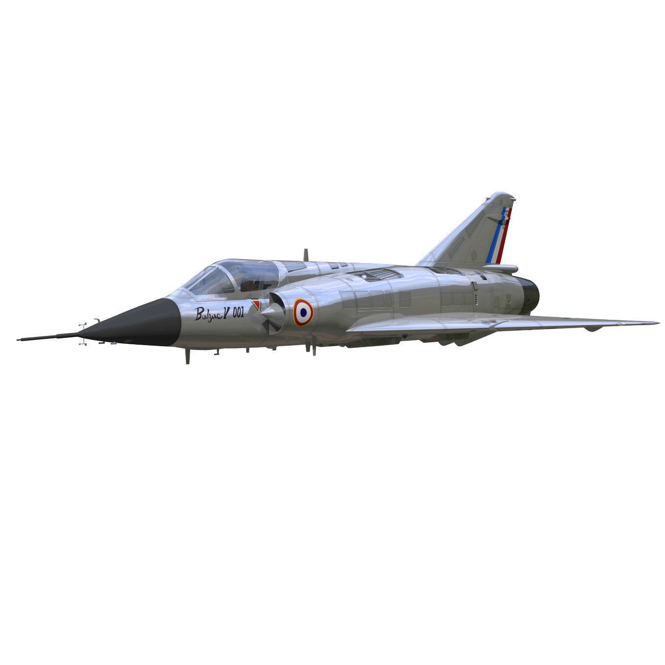Dassault Balzac - High-Detail 3D Model - View 5