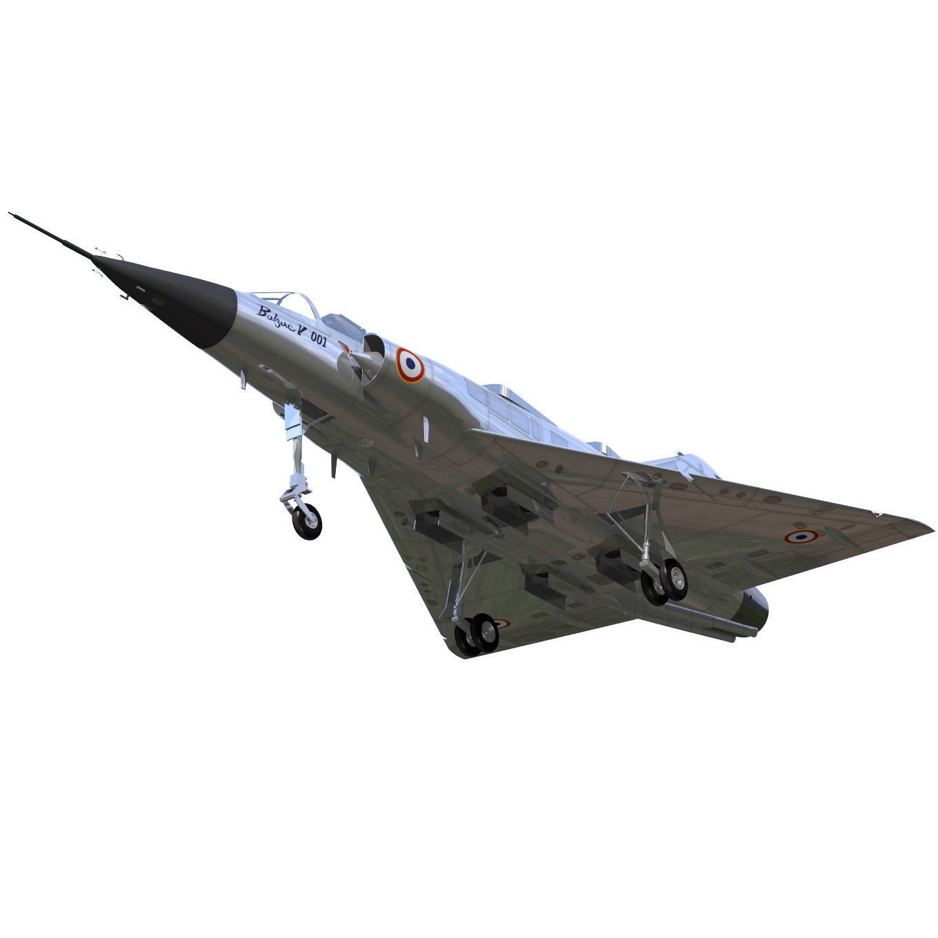 Dassault Balzac - High-Detail 3D Model - View 7