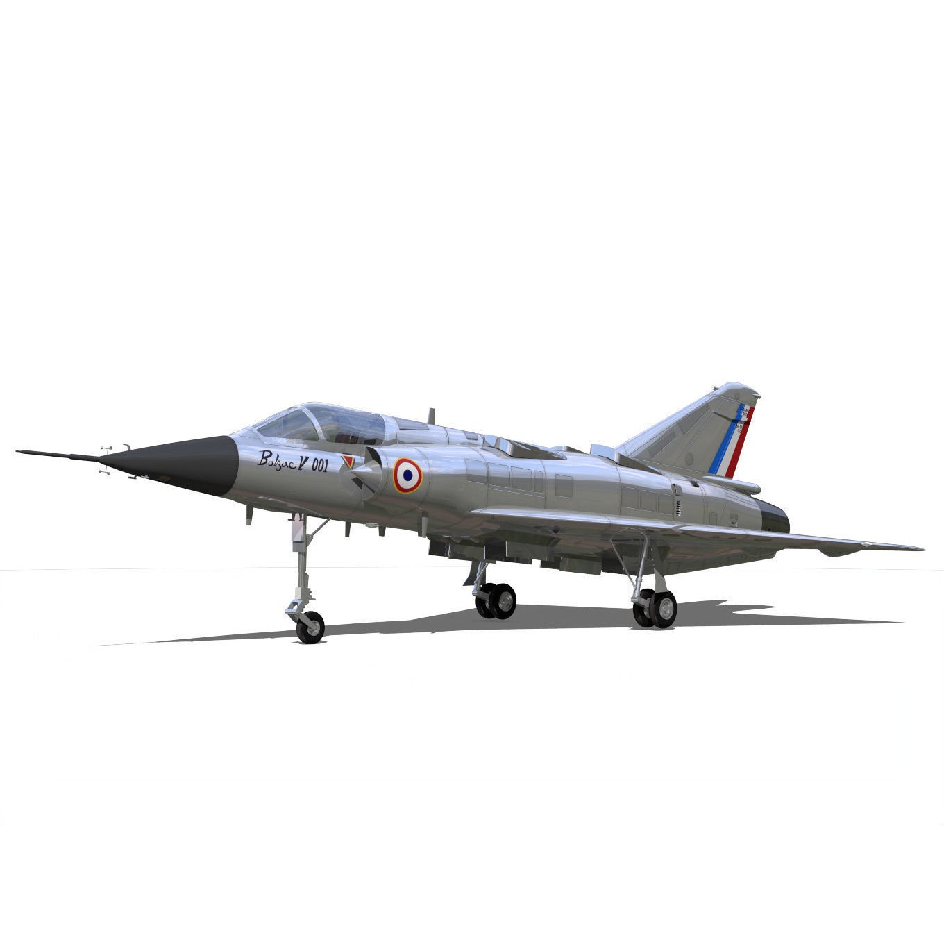 Dassault Balzac - High-Detail 3D Model - View 8