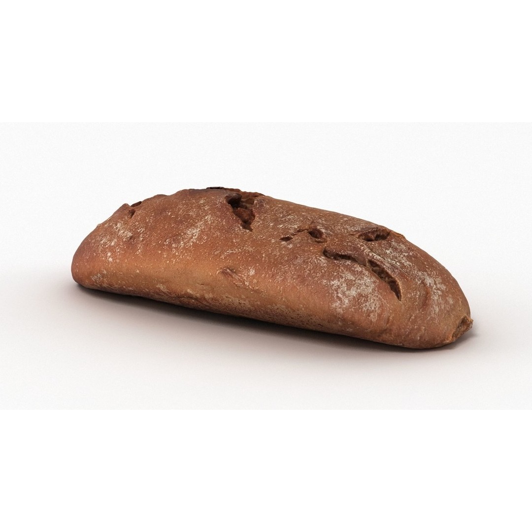 Bun Collection 3D Model – High Poly Bakery Asset, FBX & OBJ - View 17