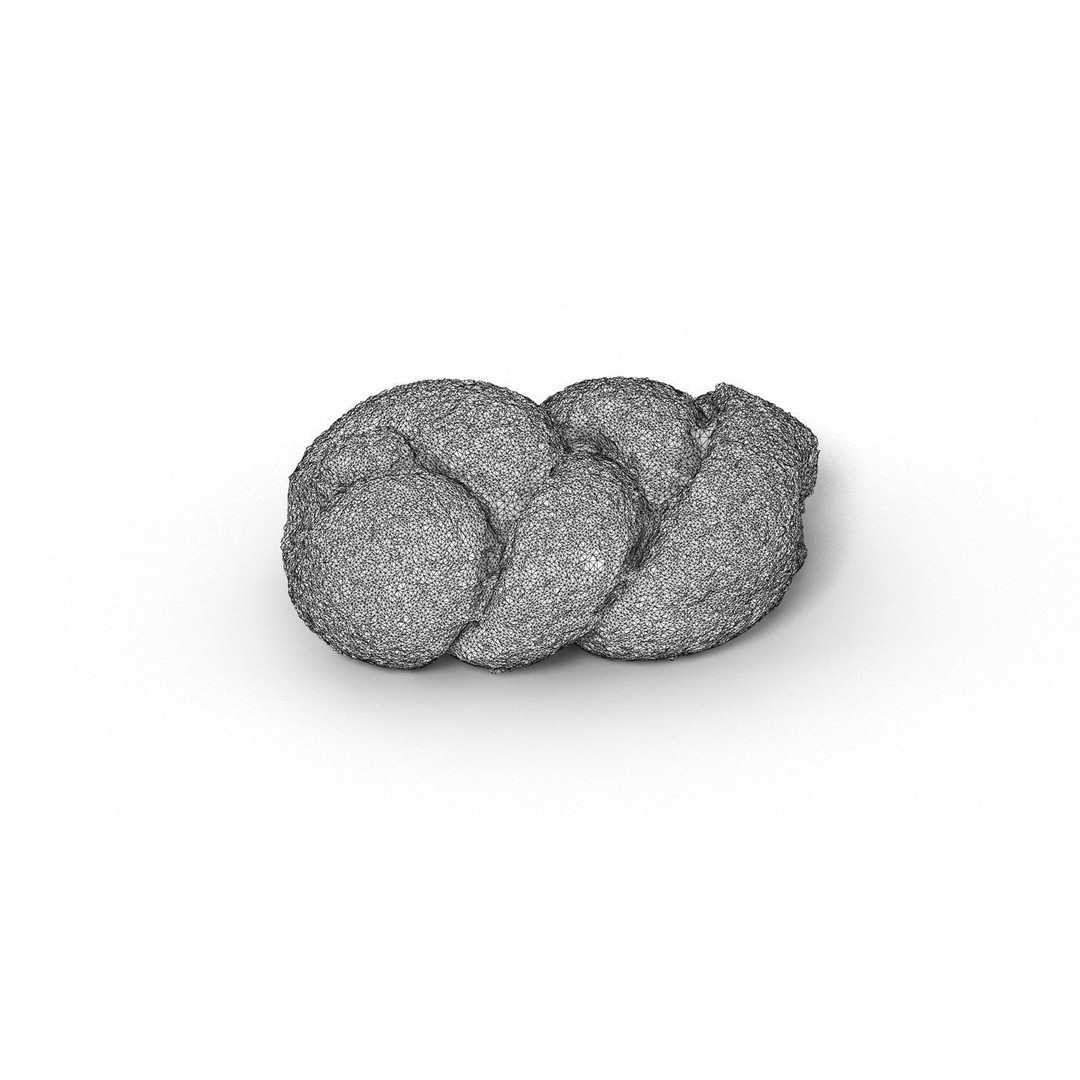 Bun Collection 3D Model – High Poly Bakery Asset, FBX & OBJ - View 36