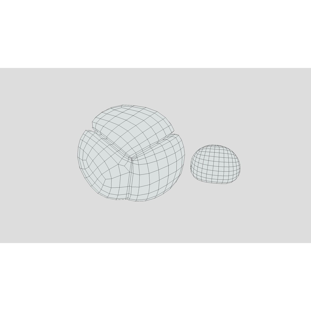 Chestnut 3D Model – Low Poly Game Asset, PBR Textures, FBX, OBJ