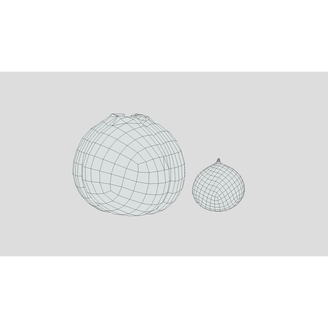 Chestnut 3D Model – Low Poly Game Asset, PBR Textures, FBX, OBJ - View 3