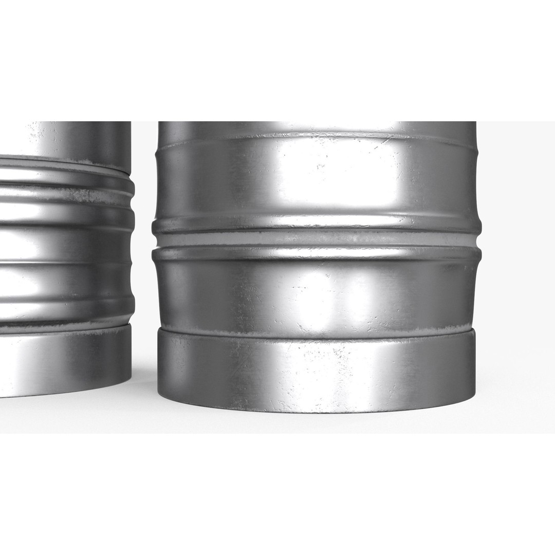 Beer Keg 3D Model – Low Poly PBR Asset, FBX, Blender - View 16