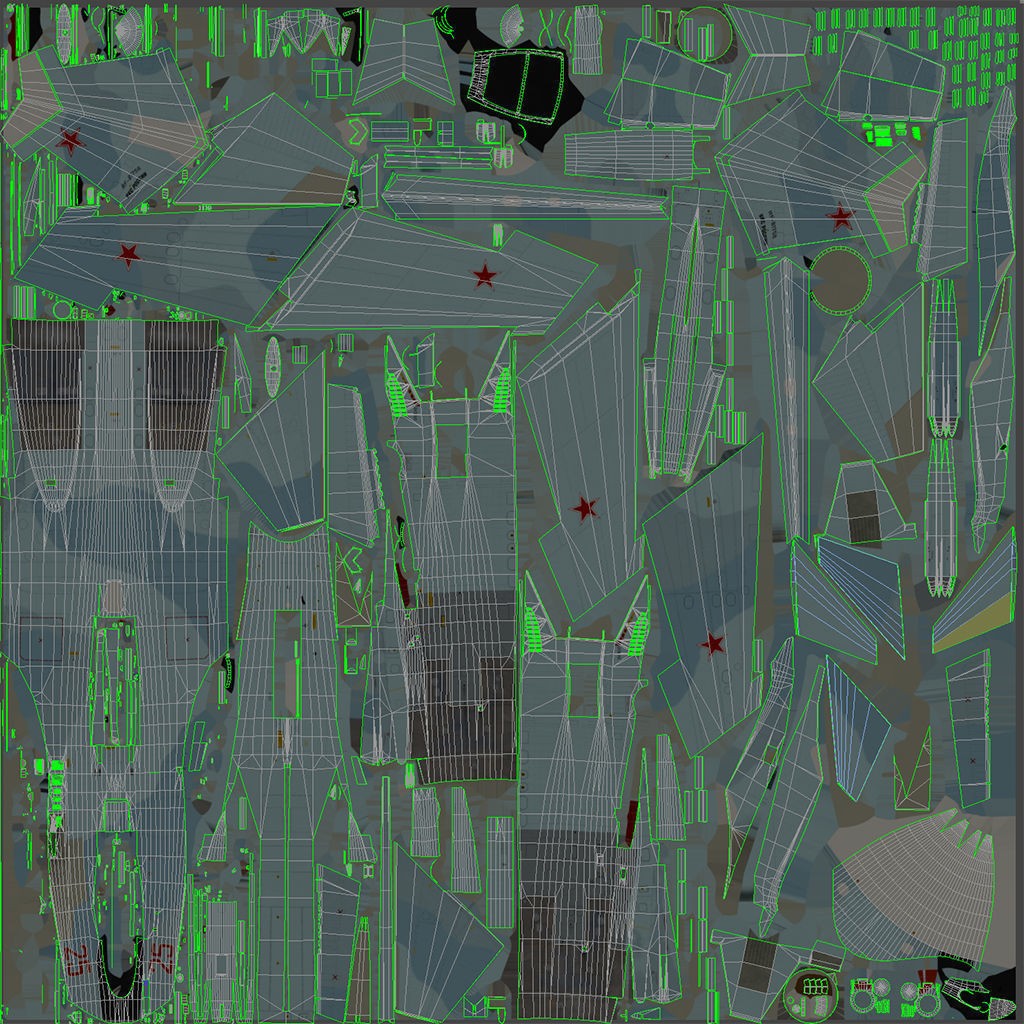 Sukhoi Su-30 - Game-Ready 3D Model - View 26