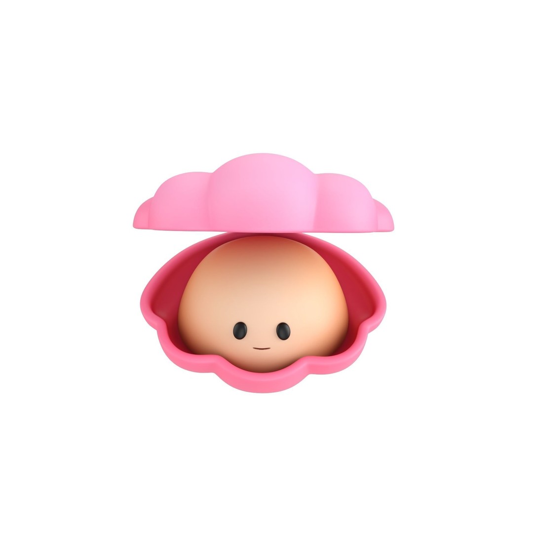 Shell 3D Model – Cartoon Character with PBR Textures, FBX & OBJ - View 10
