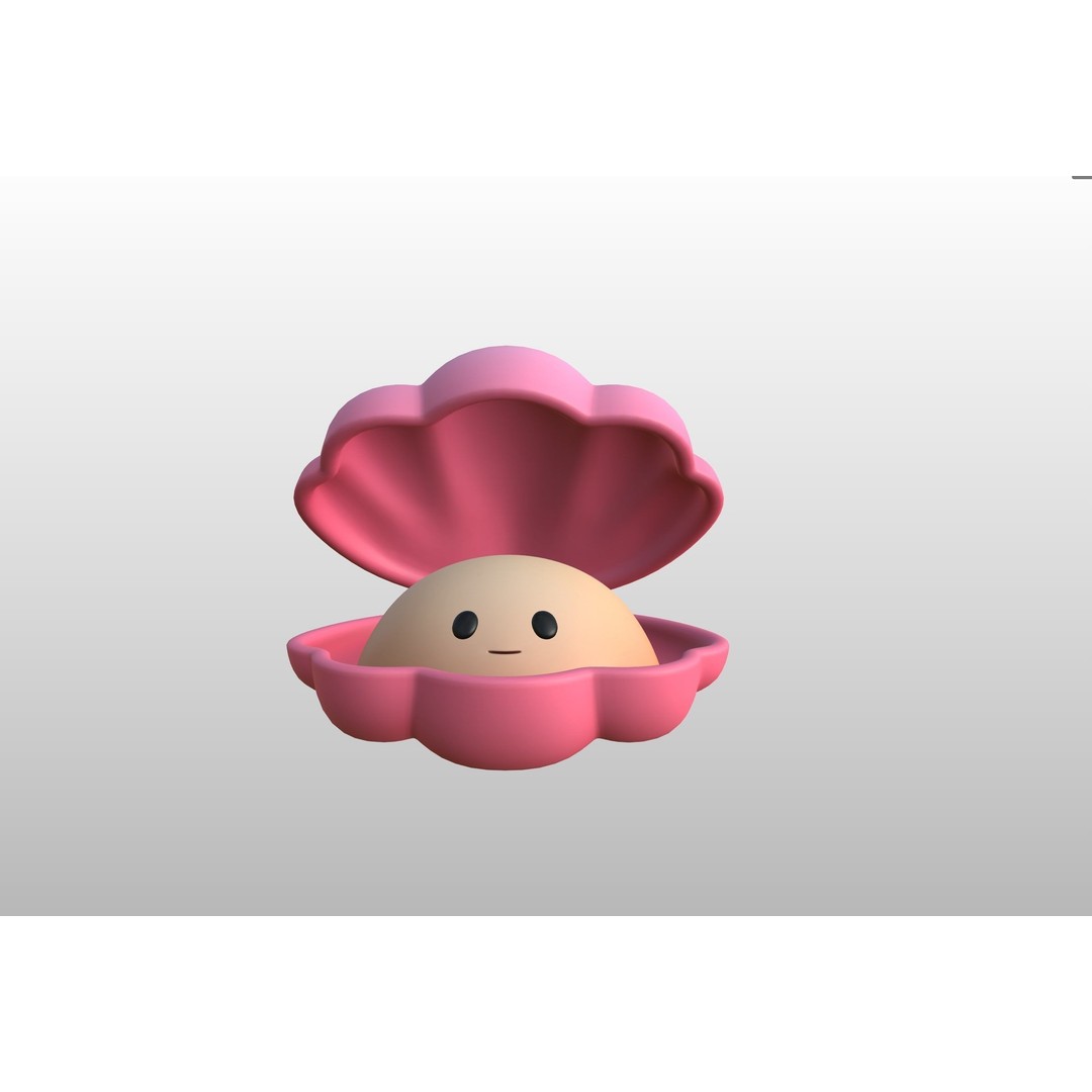 Shell 3D Model – Cartoon Character with PBR Textures, FBX & OBJ - View 13