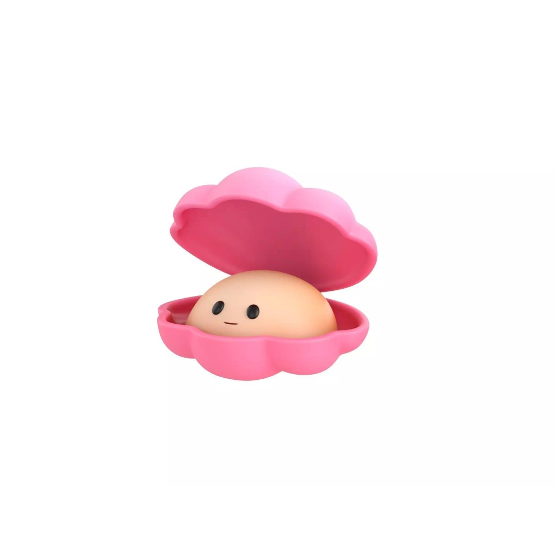 Shell 3D Model – Cartoon Character with PBR Textures, FBX & OBJ - View 2