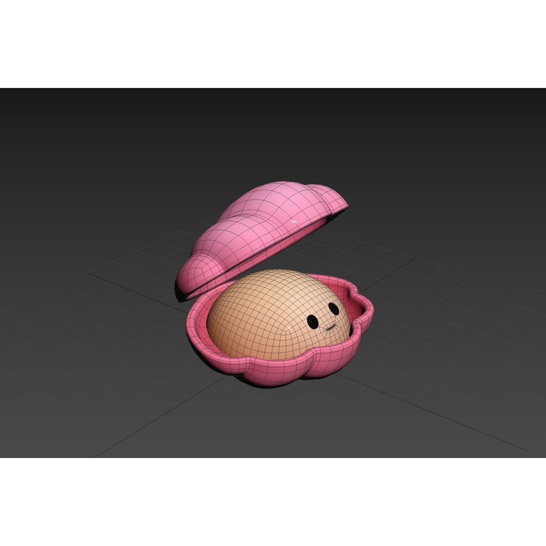 Shell 3D Model – Cartoon Character with PBR Textures, FBX & OBJ - View 28