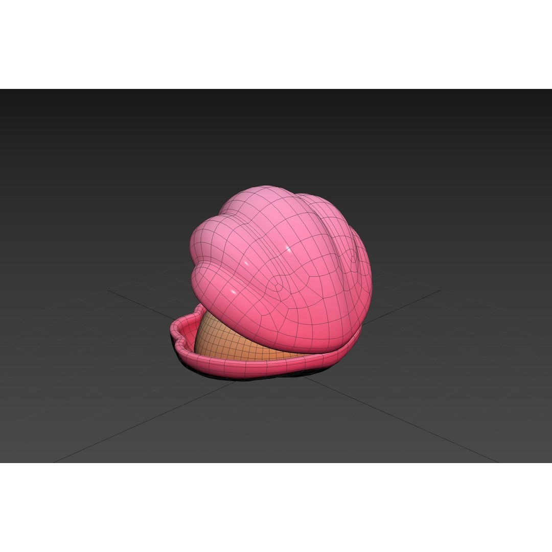 Shell 3D Model – Cartoon Character with PBR Textures, FBX & OBJ - View 32