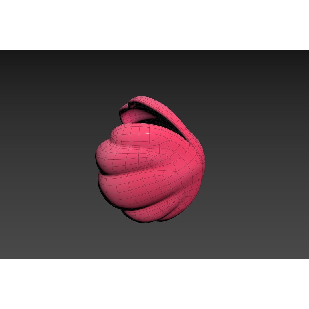 Shell 3D Model – Cartoon Character with PBR Textures, FBX & OBJ - View 33