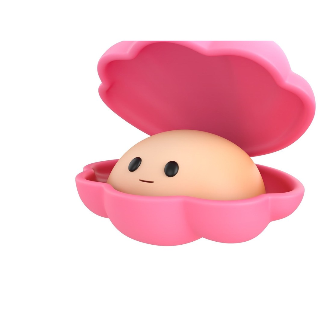Shell 3D Model – Cartoon Character with PBR Textures, FBX & OBJ - View 9