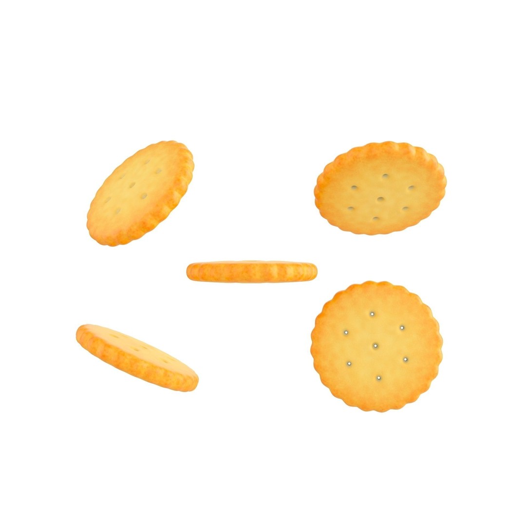 Snack Pack 3D Model – Low Poly Food Collection, FBX, OBJ - View 12