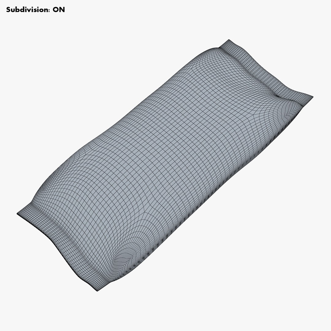 Baguette Sandwich 3D Model – Simple Packaging, PBR Textures, FBX - View 16