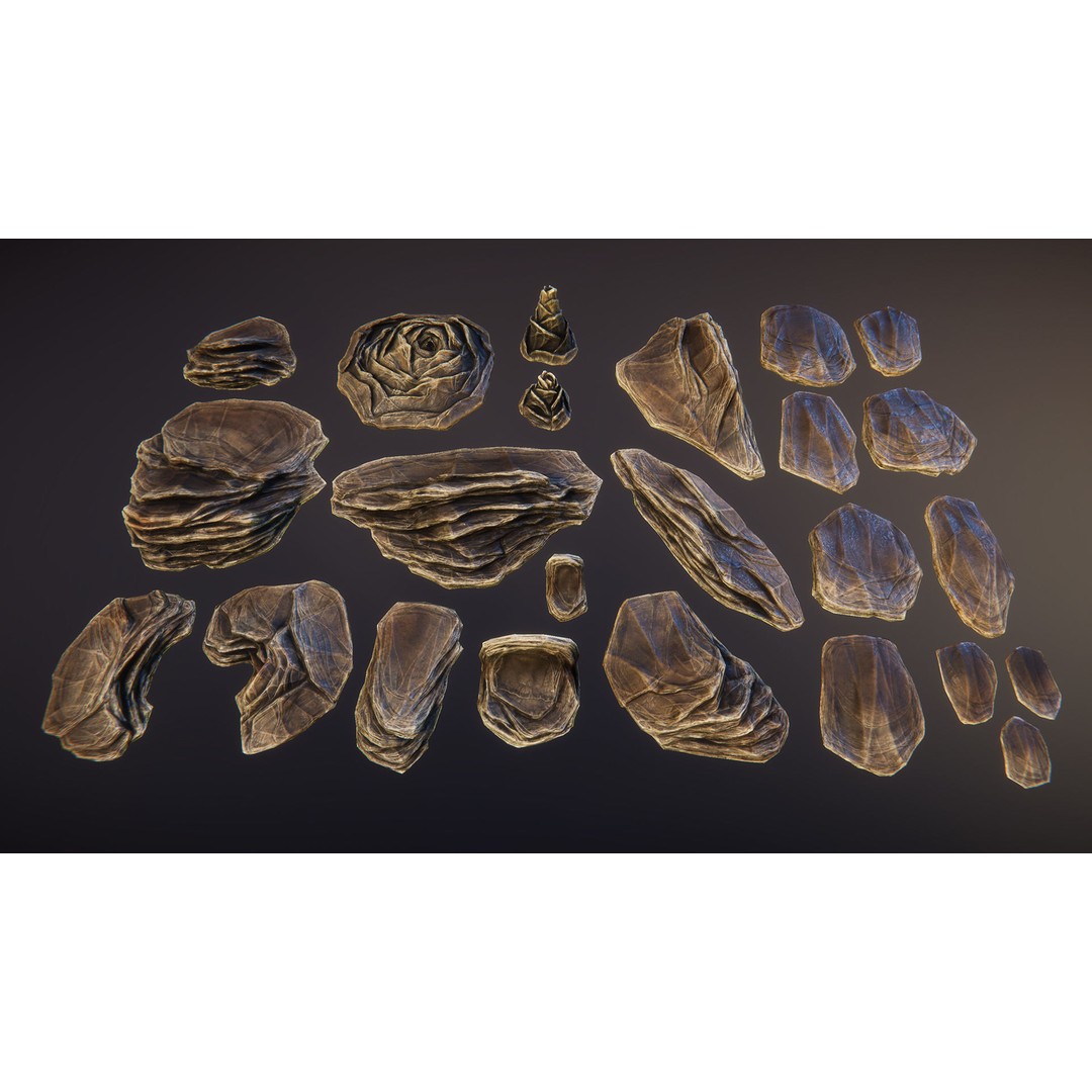 Biomass Cover 3D Model – Low Poly Biological Asset, FBX - View 10
