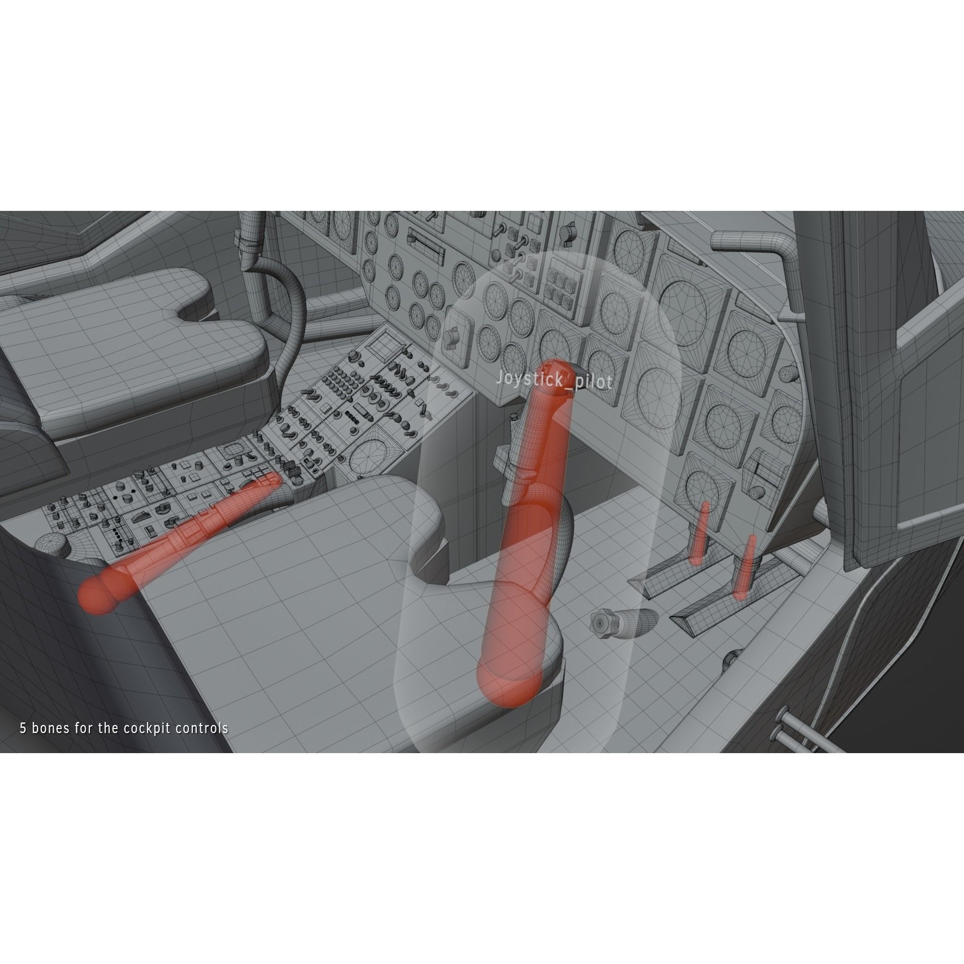 Westland Lynx AH7 - Rigged PBR Game-Ready 3D Model - View 14