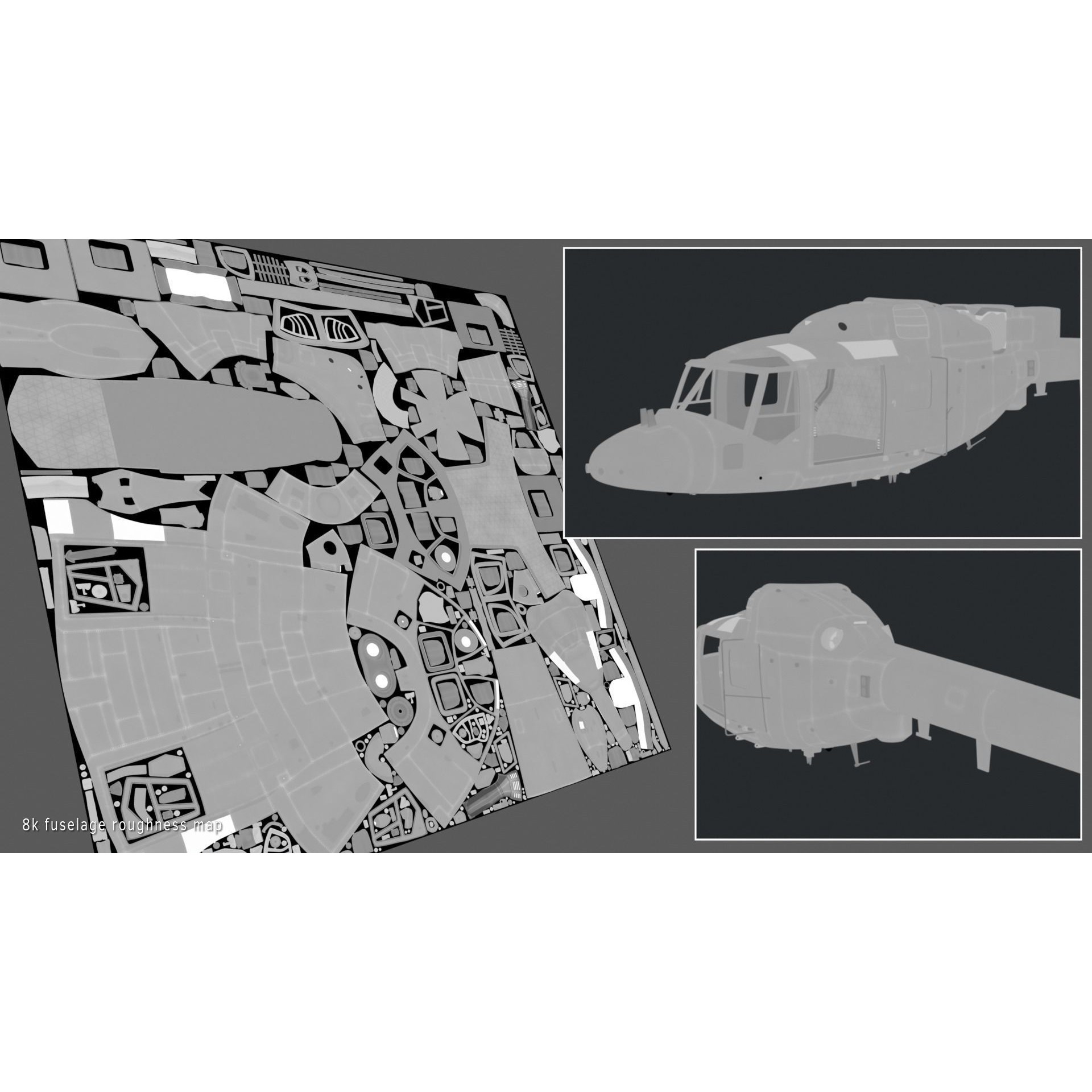 Westland Lynx AH7 - Rigged PBR Game-Ready 3D Model - View 19