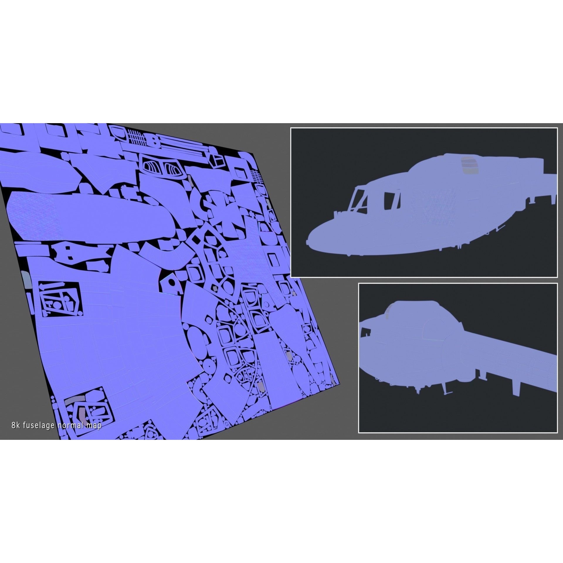 Westland Lynx AH7 - Rigged PBR Game-Ready 3D Model - View 20