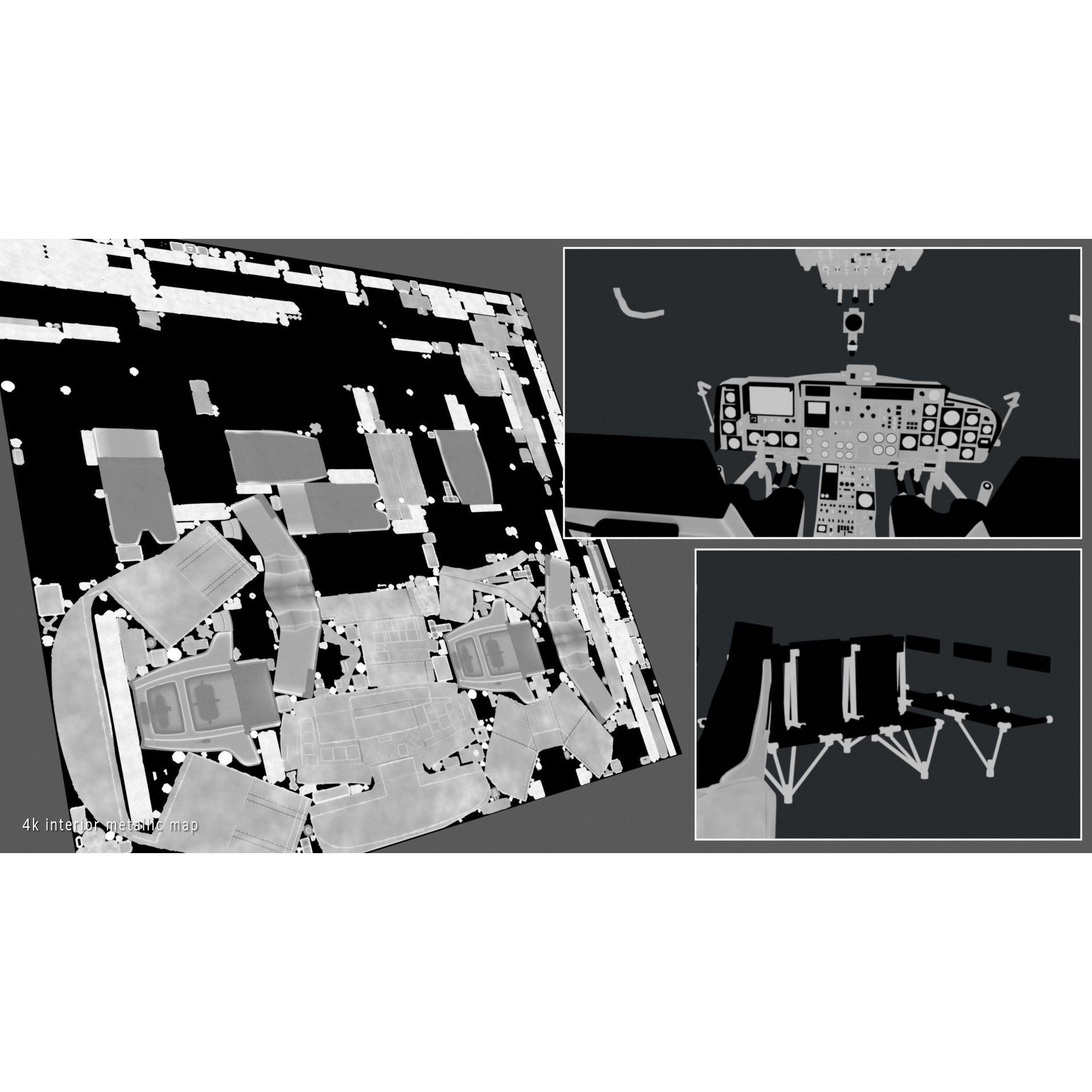 Westland Lynx AH7 - Rigged PBR Game-Ready 3D Model - View 29