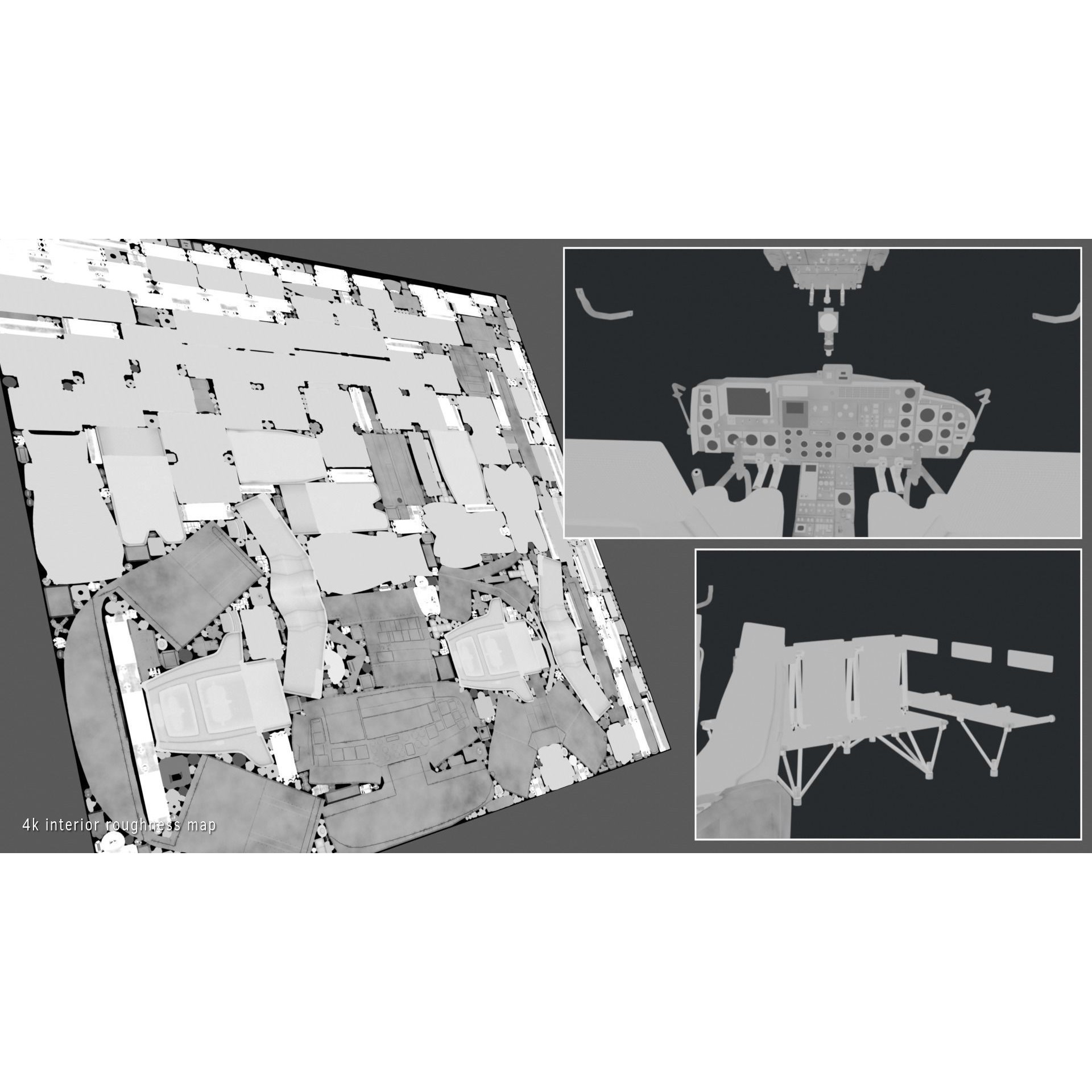 Westland Lynx AH7 - Rigged PBR Game-Ready 3D Model - View 30