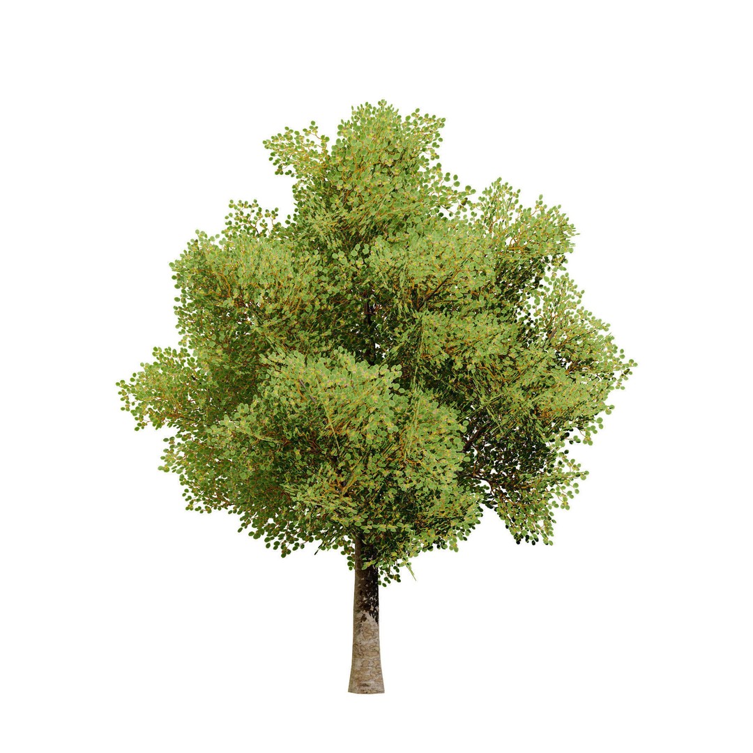Low Poly Fruit Tree Pack 3D Model – Game Ready Variety, FBX, PBR - View 13