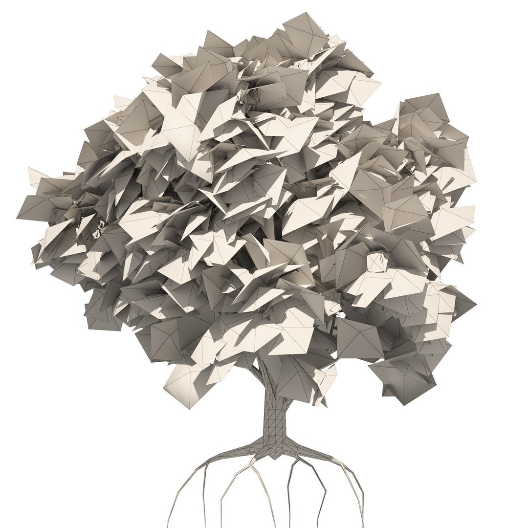 Low Poly Fruit Tree Pack 3D Model – Game Ready Variety, FBX, PBR - View 23