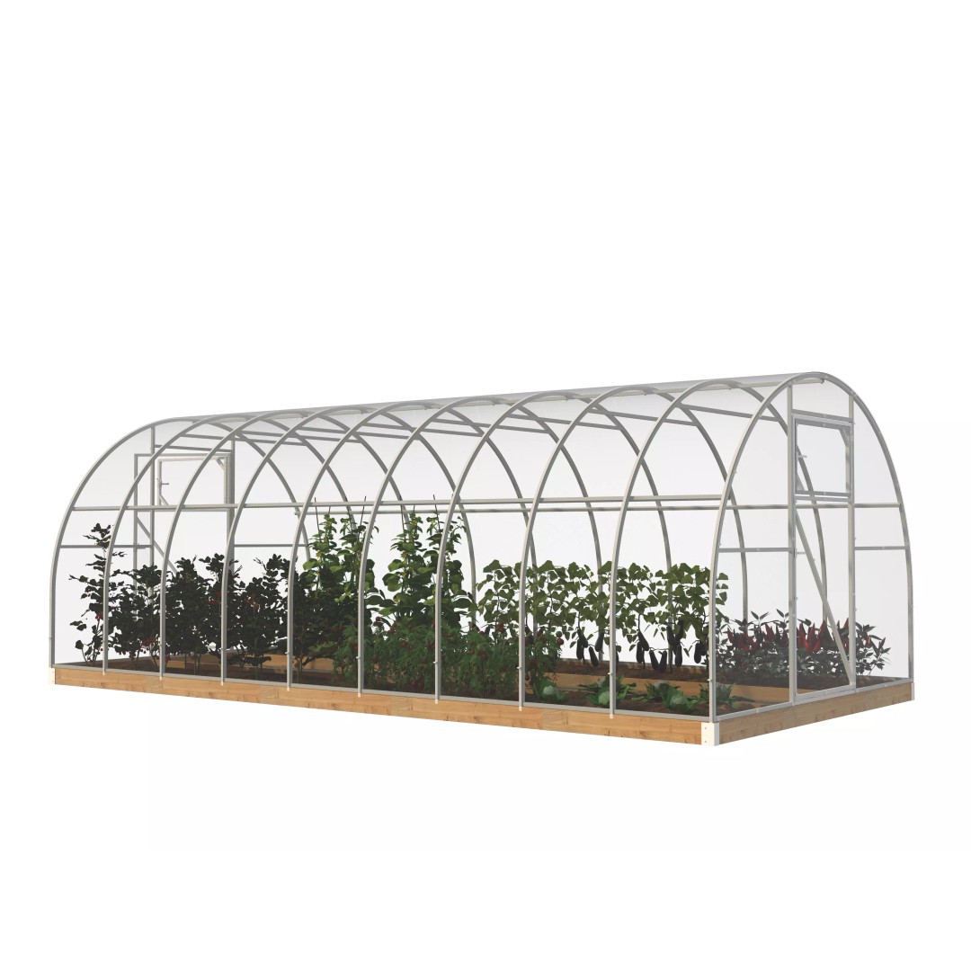 Greenhouse 3D Model – Realistic Exterior Asset, FBX & OBJ - View 14