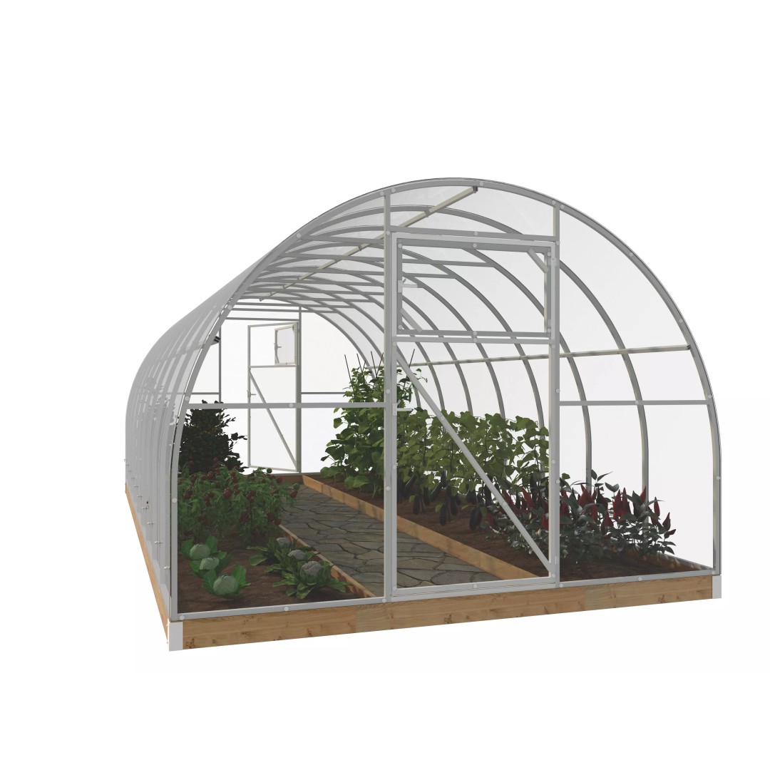 Greenhouse 3D Model – Realistic Exterior Asset, FBX & OBJ - View 16