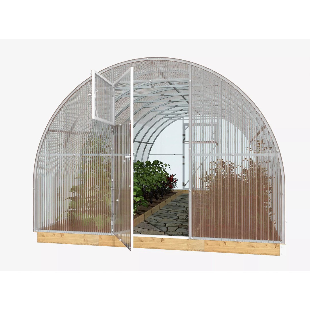 Greenhouse 3D Model – Realistic Exterior Asset, FBX & OBJ - View 2