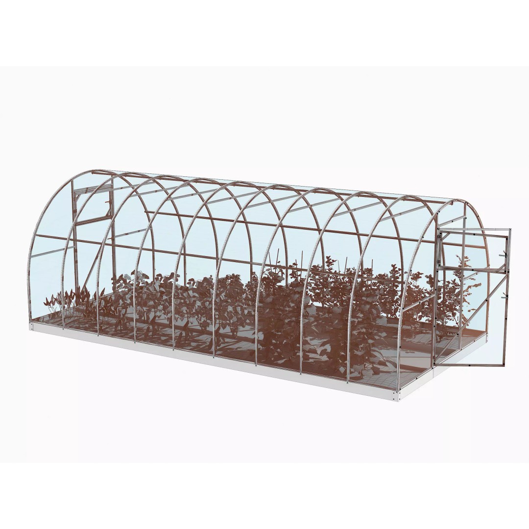 Greenhouse 3D Model – Realistic Exterior Asset, FBX & OBJ - View 29