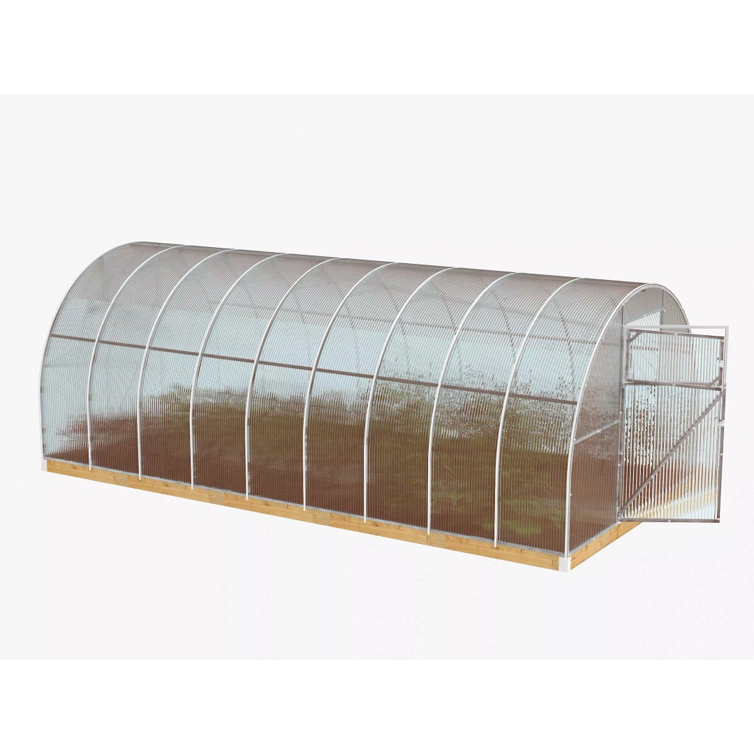 Greenhouse 3D Model – Realistic Exterior Asset, FBX & OBJ - View 5