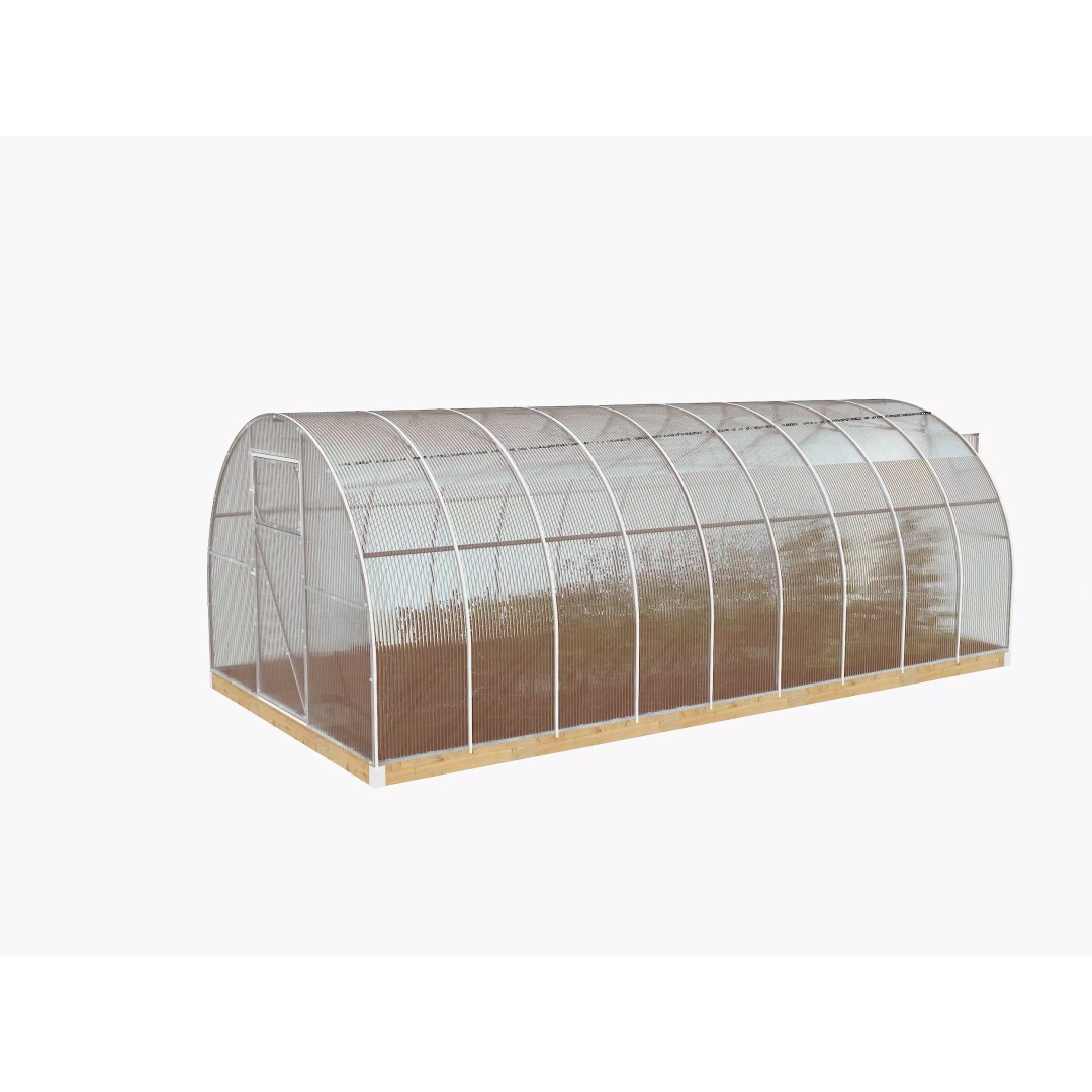 Greenhouse 3D Model – Realistic Exterior Asset, FBX & OBJ - View 6