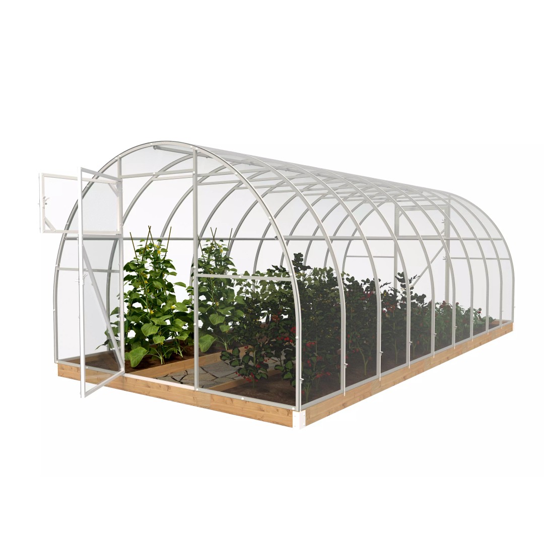 Greenhouse 3D Model – Realistic Exterior Asset, FBX & OBJ - View 8